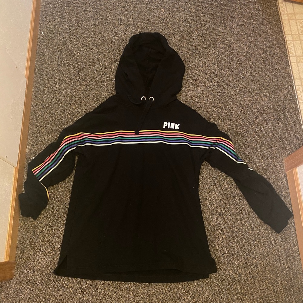 VS Pink rainbow hoodie